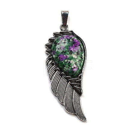 Natural Ruby in Zoisite Big Pendants G-G112-02AS-08-1