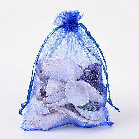Organza Gift Bags with Drawstring OP-R016-15x20cm-10-1