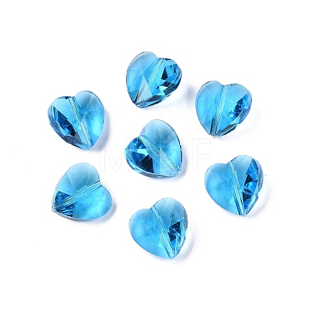 Transparent Glass Beads GLAA-Q066-14mm-A10-1