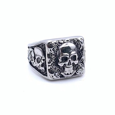 304 Stainless Steel Finger Rings for Men FS-WGDAB90-04-1