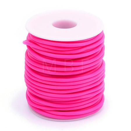 Hollow Pipe PVC Tubular Synthetic Rubber Cord RCOR-R007-2mm-11-1