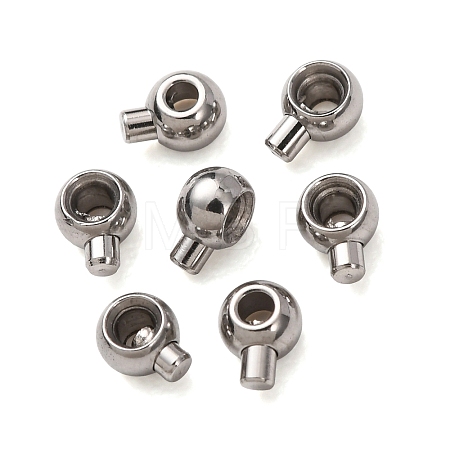304 Stainless Steel Crimp Beads STAS-A151-05P-1