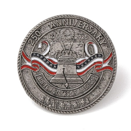 Alloy USA 250th Anniversary Commemorative Lapel Pin Backs LS-JEWB-B046-01D-B-1