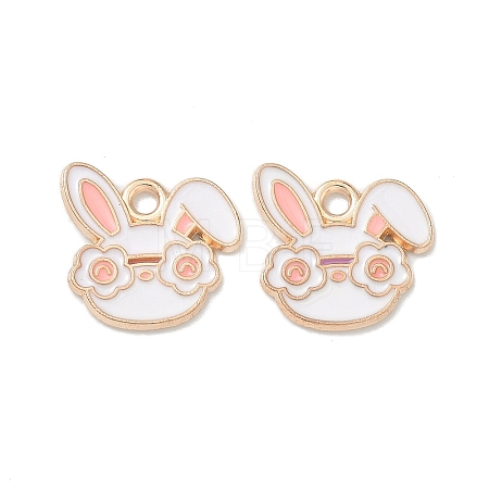 Easter Alloy Enamel Pendants LS-ENAM-I055-01KCG-03-1