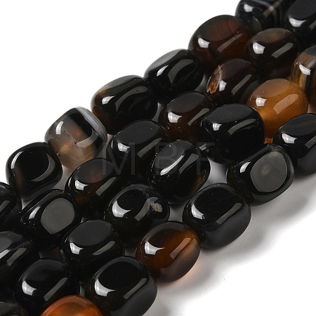 Natural Agate Beads Strands G-H295-A01-14-1