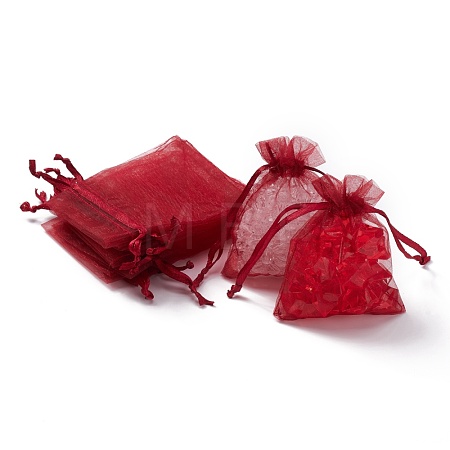 Organza Gift Bags with Drawstring X-OP-R016-7x9cm-03-1