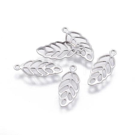 Tarnish Resistant 316 Stainless Steel Charms STAS-F160-33P-1