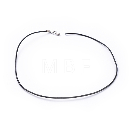 Imitation Leather Necklace Cord NJEW-NFS002-2mm-1-1