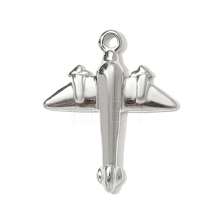 304 Stainless Steel Pendants STAS-OY001-14P-1