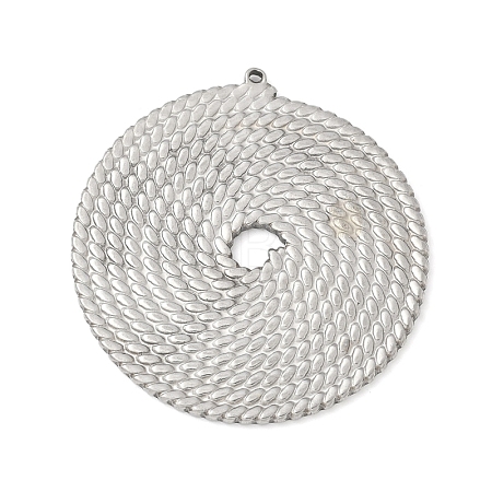 304 Stainless Steel Pendants STAS-R162-03P-08-1
