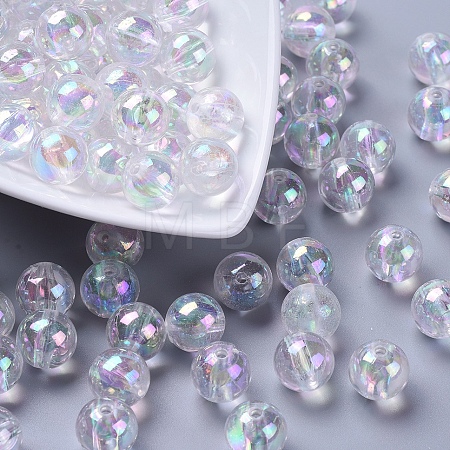 Eco-Friendly Transparent Acrylic Beads LS-PL736-2-1