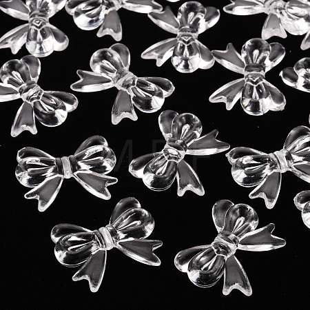 Transparent Acrylic Beads TACR-S154-56B-205-1