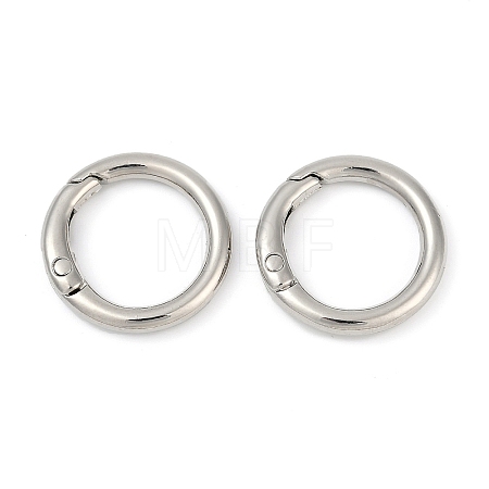 Alloy Spring Gate Clasps FIND-H012-05P-1