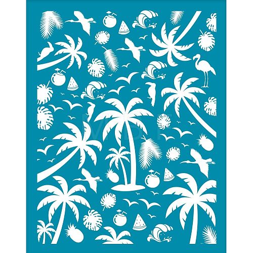 Silk Screen Printing Stencil DIY-WH0341-119-1