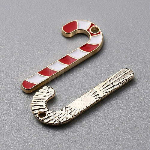 Christmas Theme Alloy Enamel Pendants ENAM-WH0062-02A-02-1