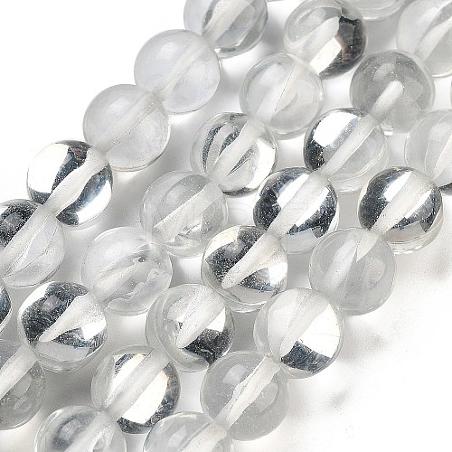 Transparent Glass Beads X-GLAA-B022-8mm-15-1