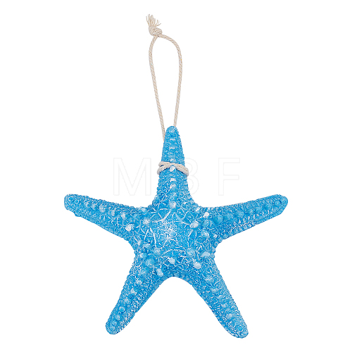 Hanging Resin Pendant Decorations RESI-WH0034-21-1