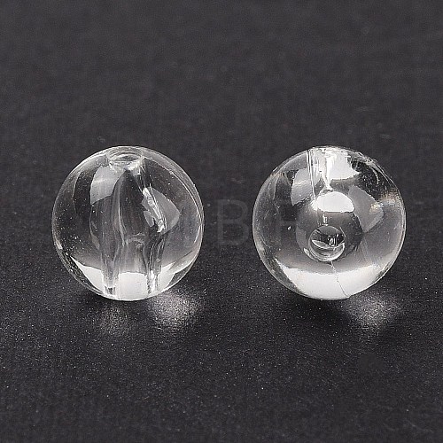 Transparent acrylic beads PL526_8MM-1