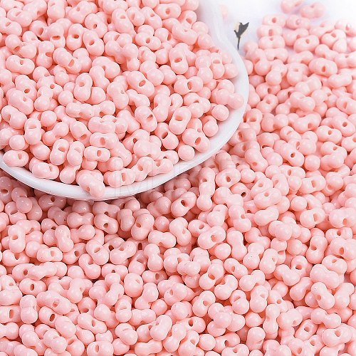 Baking Paint Glass Seed Beads SEED-K010-A25-1