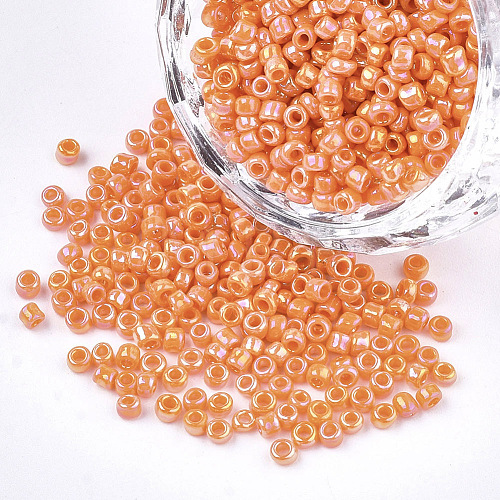 Opaque Glass Seed Beads SEED-S023-01B-10-1