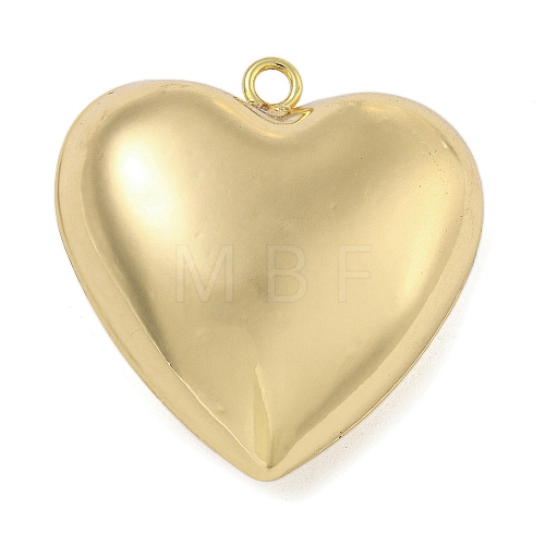 Heart Brass Pendants X-KK-N254-98G-03-1