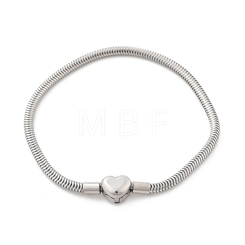 304 Stainless Steel Bracelets BJEW-M079-01P-01-1