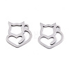 201 Stainless Steel Charms STAS-S081-061-1