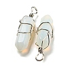 Opalite Double Terminal Pointed Pendants G-H308-05P-05-2