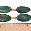 Natural Banded Agate Beads Strands G-F825-H01-01B-4