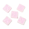Dyed & Heated Baking Paint Glass Beads LAMP-D004-03F-1