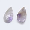 Natural Amethyst Cabochons G-P384-M02-3