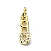 Brass Micro Pave Cubic Zirconia Pendants KK-H475-21G-01-1