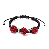 Nylon Cord Braided Bracelets for Women BJEW-JB11288-01-2