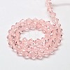 Imitate Austrian Crystal Bicone Glass Beads Strands GLAA-F029-5x5mm-15-2