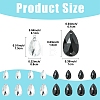 100Pcs 2 Styles Sew on Rhinestone ACRT-YW0001-01A-3