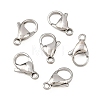 Tarnish Resistant 316 Surgical Stainless Steel Lobster Claw Clasps STAS-316-FL15A-1