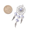 Tibetan Style Alloy Big Pendants PALLOY-JF04454-01-2
