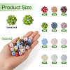  36Pcs 12 Colors Handmade Glass Woven Beads WOVE-TA0001-08-12