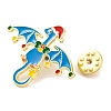 Christmas Theme Dinosaur Enamel Pins JEWB-M043-02C-3