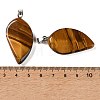 Natural Tiger Eye Pendants GG-CBACB71-05P-09-3