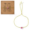 Flower Resin Beaded Slider Bracelets for Women SL9741-9-1