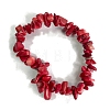 Synthetic Coral Stretch Bracelets LS-PW-WG56138-23-1