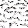 75Pcs 3 Styles Tibetan Style Alloy Fairy Wing Beads TIBEB-FS0001-15-3