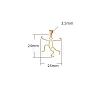 Brass Pendants Cabochon Setting PW-WG77390-02-1