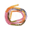 Transparent Gradient Color Cubic Zirconia Strand ZIRC-NH0002-01K-2