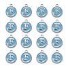 Platinum Plated Alloy Enamel Charms LS-X-ENAM-S118-04F-P-2
