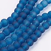 Transparent Glass Bead Strands GLAA-S031-6mm-31-1