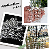 1 Roll Acrylic Octagonal Beads Chain Garland AJEW-SP0006-11-6