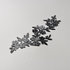 Flower Embroider Thread Iron on/Sew On Patches PATC-WH0012-95A-2