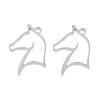 Non-Tarnish 201 Stainless Steel Pendants X-STAS-T063-167P-1